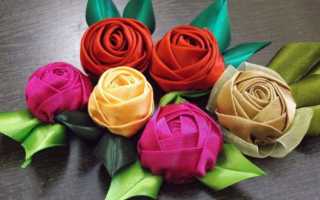 Как сделать розы из ткани — пошаговая фото инструкция к простому способу изготовления розы