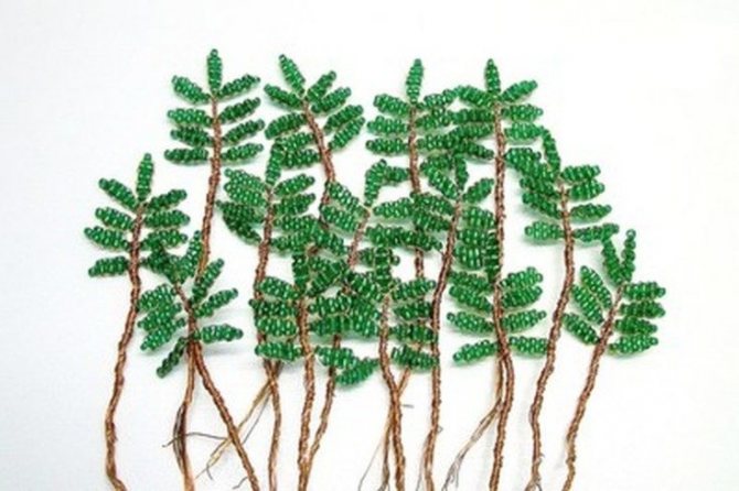 Деревья из бисера своими руками пошагово