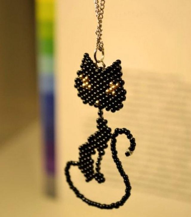 Кот - брелок