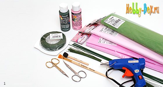 Мастер-класс Пион из фоамирана