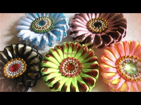 Мастер-класс по зефиркам канзаши из лент: как сделать с фото и видео