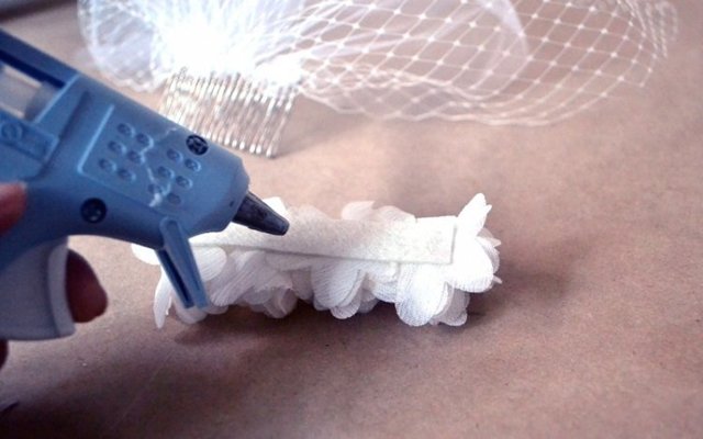 Вуалетка своими руками: мастер класс на ободке пошагово