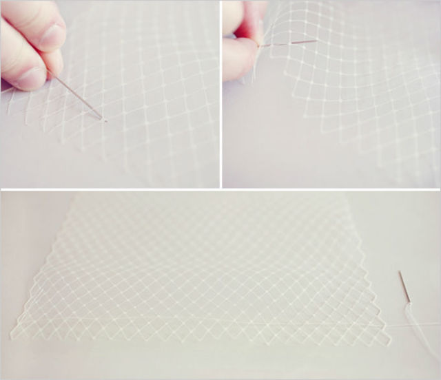 Вуалетка своими руками: мастер класс на ободке пошагово