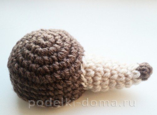 вязаная игольница ежик 06