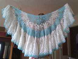 Шаль, связанная крючком: схемы бесплатно Шаль, связанная крючком. Шали вязанные крючком