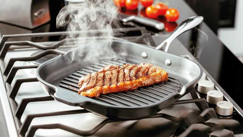 Как выбрать сковородку гриль для кухни