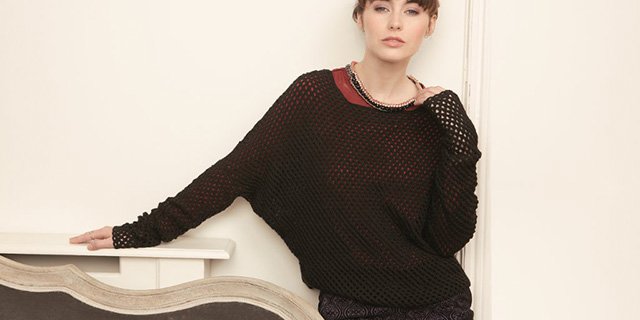 вязаный пуловер